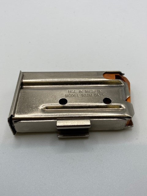 The Marlin 7 Round 22WMR Nickel Plate Rifle Magazine - 922M